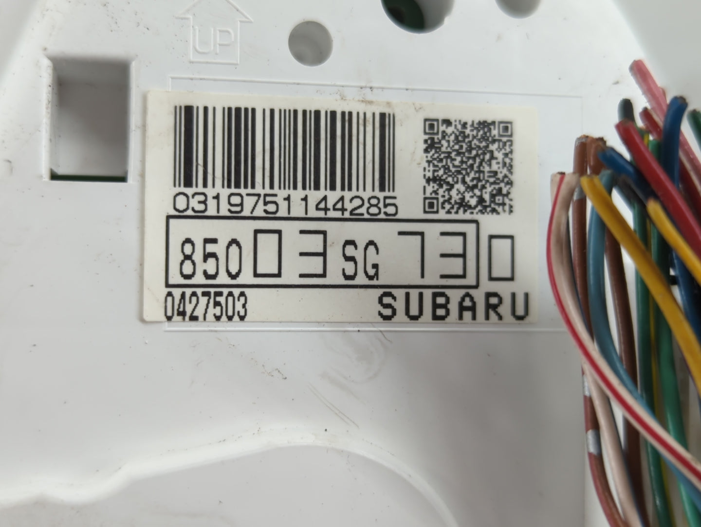 2015 Subaru Forester Instrument Cluster Speedometer Gauges P/N:85003SG730 85002SG660 Fits OEM Used Auto Parts - Oemusedautoparts1.com