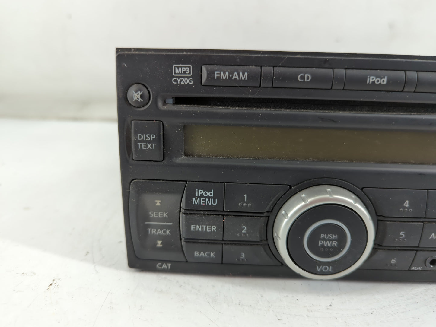 2012-2013 Nissan Versa Radio AM FM Cd Player Receiver Replacement P/N:28185 3AN1A Fits Fits 2012 2013 OEM Used Auto Parts - Oemusedautoparts1.com