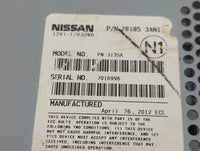 2012-2013 Nissan Versa Radio AM FM Cd Player Receiver Replacement P/N:28185 3AN1A Fits Fits 2012 2013 OEM Used Auto Parts - Oemusedautoparts1.com