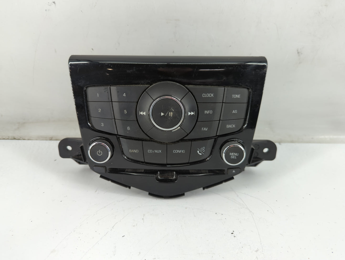 2011-2016 Chevrolet Cruze Radio AM FM Cd Player Receiver Replacement P/N:95914367 Fits Fits 2011 2012 2013 2014 2015 2016 OEM Used Auto Parts - Oemusedautoparts1.com