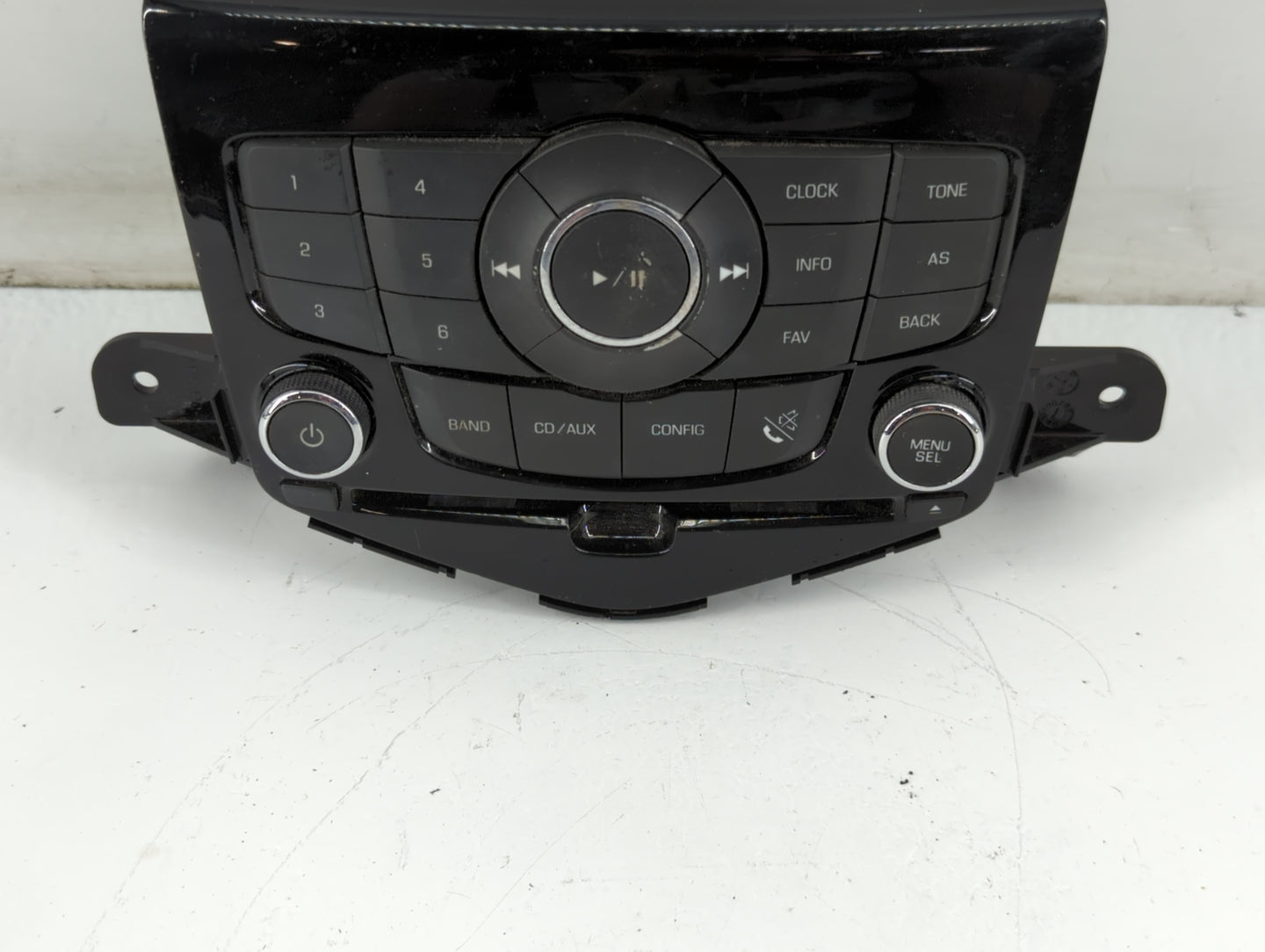2011-2016 Chevrolet Cruze Radio AM FM Cd Player Receiver Replacement P/N:95914367 Fits Fits 2011 2012 2013 2014 2015 2016 OEM Used Auto Parts - Oemusedautoparts1.com