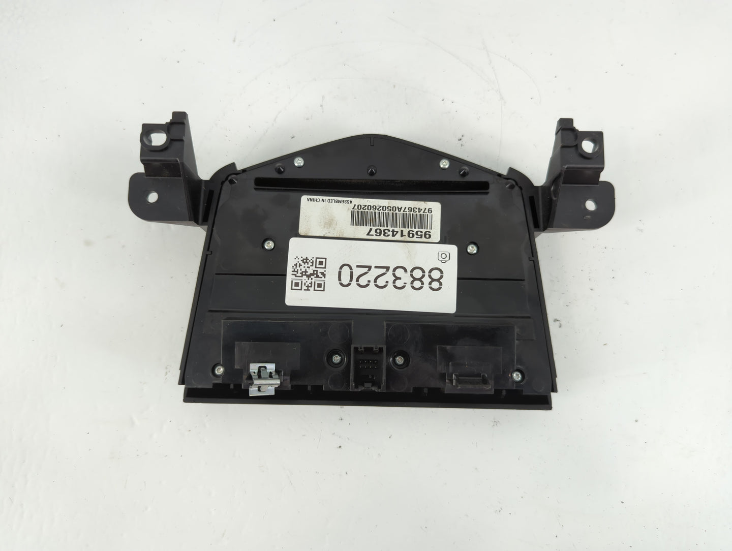 2011-2016 Chevrolet Cruze Radio AM FM Cd Player Receiver Replacement P/N:95914367 Fits Fits 2011 2012 2013 2014 2015 2016 OEM Used Auto Parts - Oemusedautoparts1.com