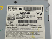2014-2016 Infiniti Q70 Radio AM FM Cd Player Receiver Replacement P/N:9454045656 25915 1PP1B Fits Fits 2014 2015 2016 OEM Used Auto Parts - Oemusedautoparts1.com