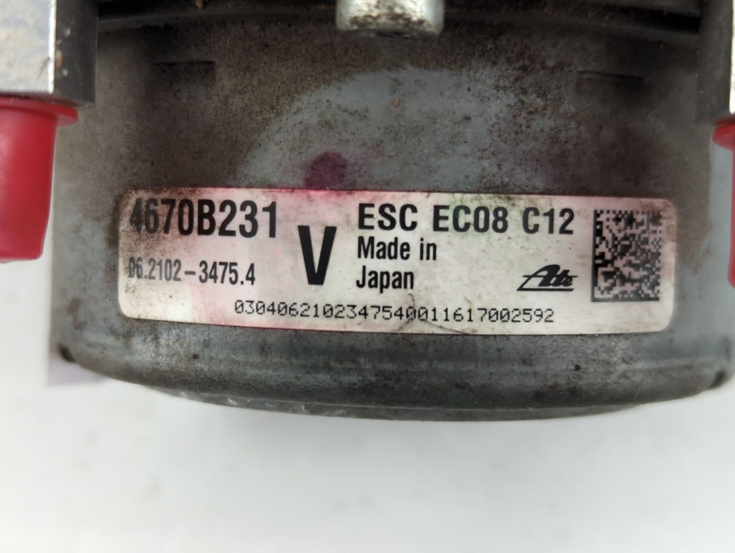 2014-2016 Mitsubishi Outlander ABS Pump Control Module Replacement P/N:4670B231 ESC EC08 C12 Fits Fits 2014 2015 2016 OEM Used Auto Parts