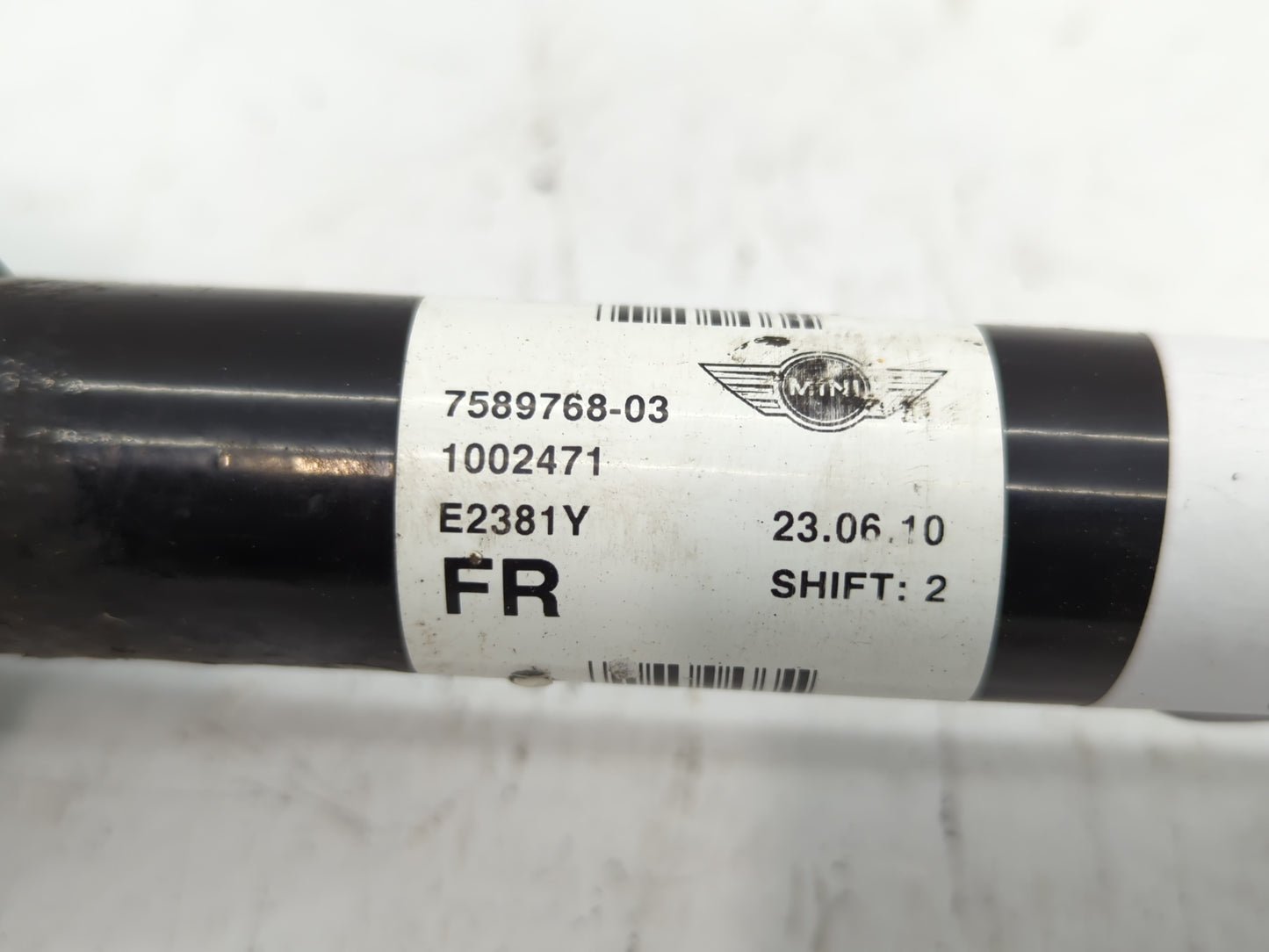 2008-2014 Mini Cooper Axle Shaft Front Passenger Cv C/v