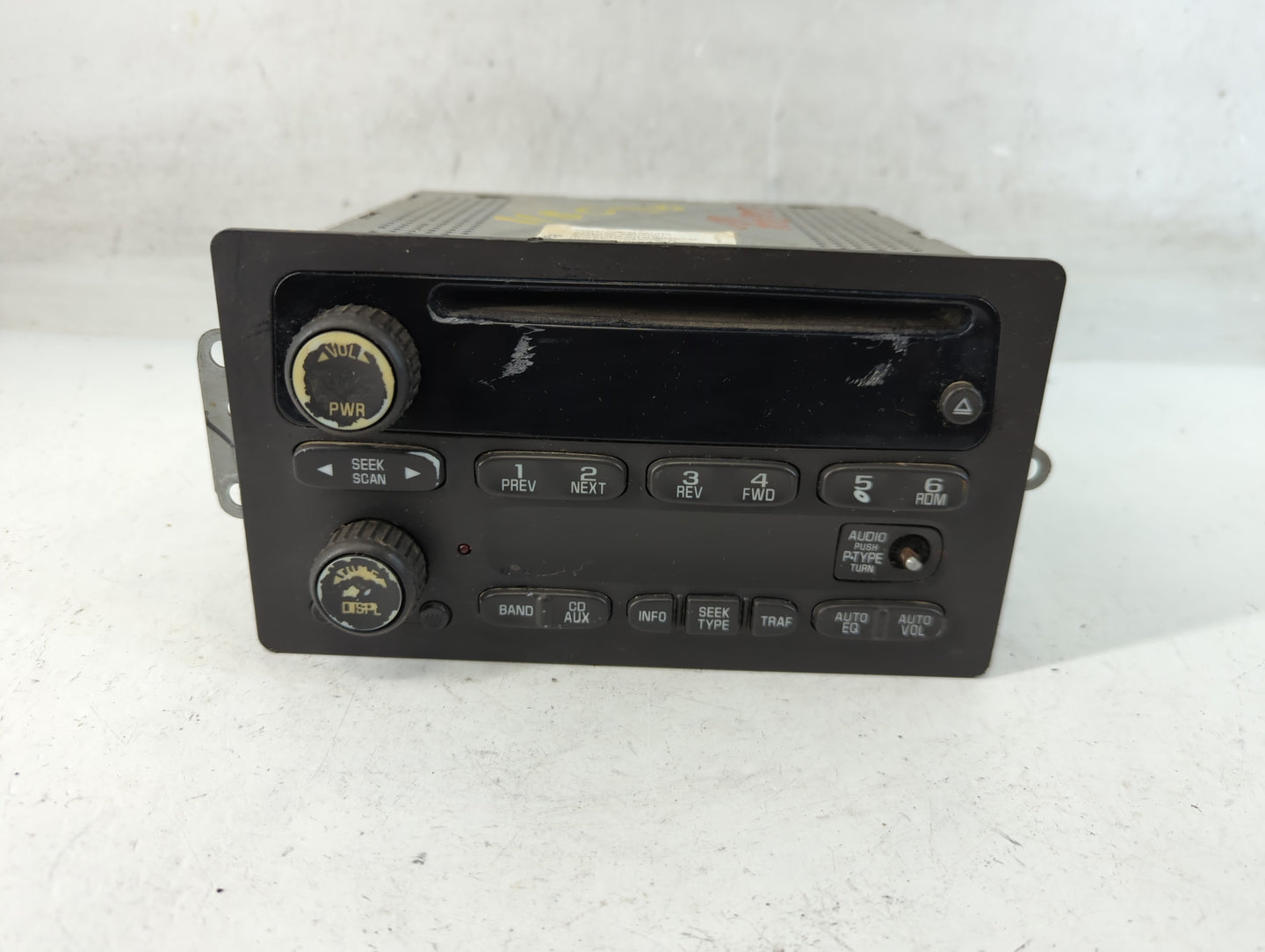 Chevrolet Avalanche Radio Control Panel - Oemusedautoparts1.com