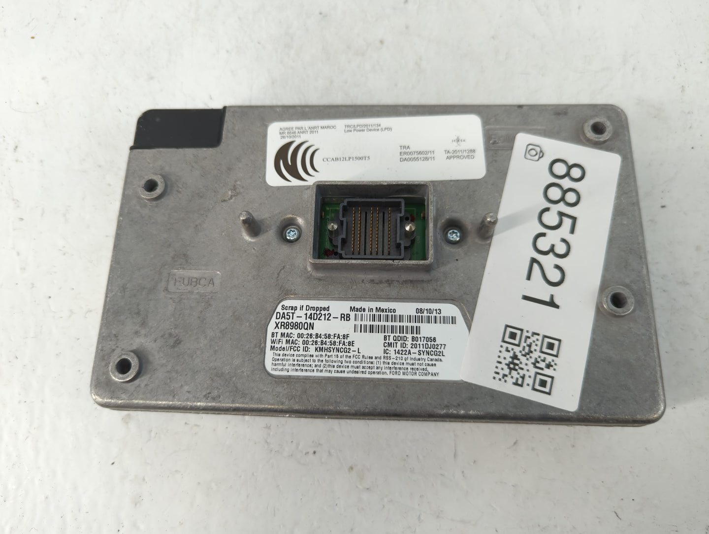 2014-2014 Ford Explorer Radio Control Panel - Oemusedautoparts1.com