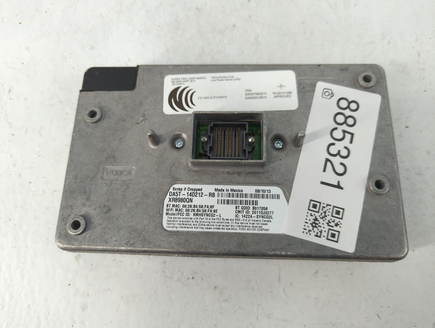 2014-2014 Ford Explorer Radio Control Panel - Oemusedautoparts1.com