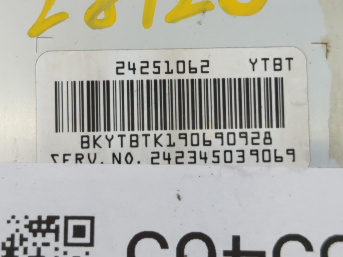2006-2010 Pontiac G6 Chassis Control Module Ccm Bcm Body Control 24251062 - Oemusedautoparts1.com