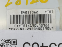 2006-2010 Pontiac G6 Chassis Control Module Ccm Bcm Body Control 24251062 - Oemusedautoparts1.com