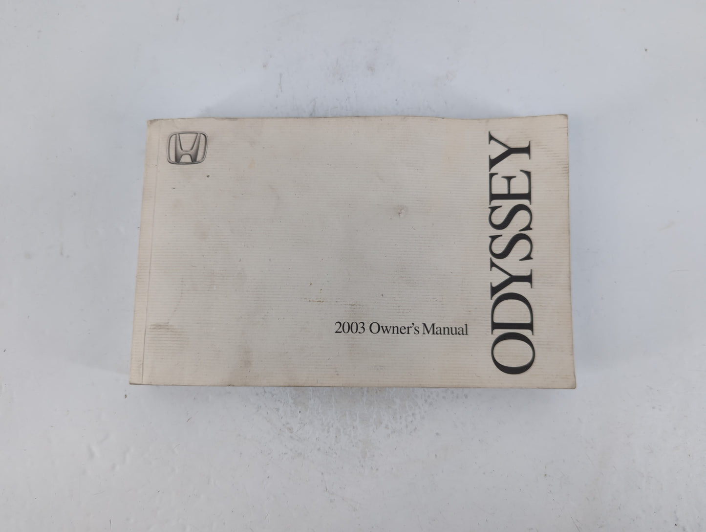 2003 Honda Odyssey Owners Manual Book Guide P/N:00X31-S0X-6401 OEM Used Auto Parts - Oemusedautoparts1.com