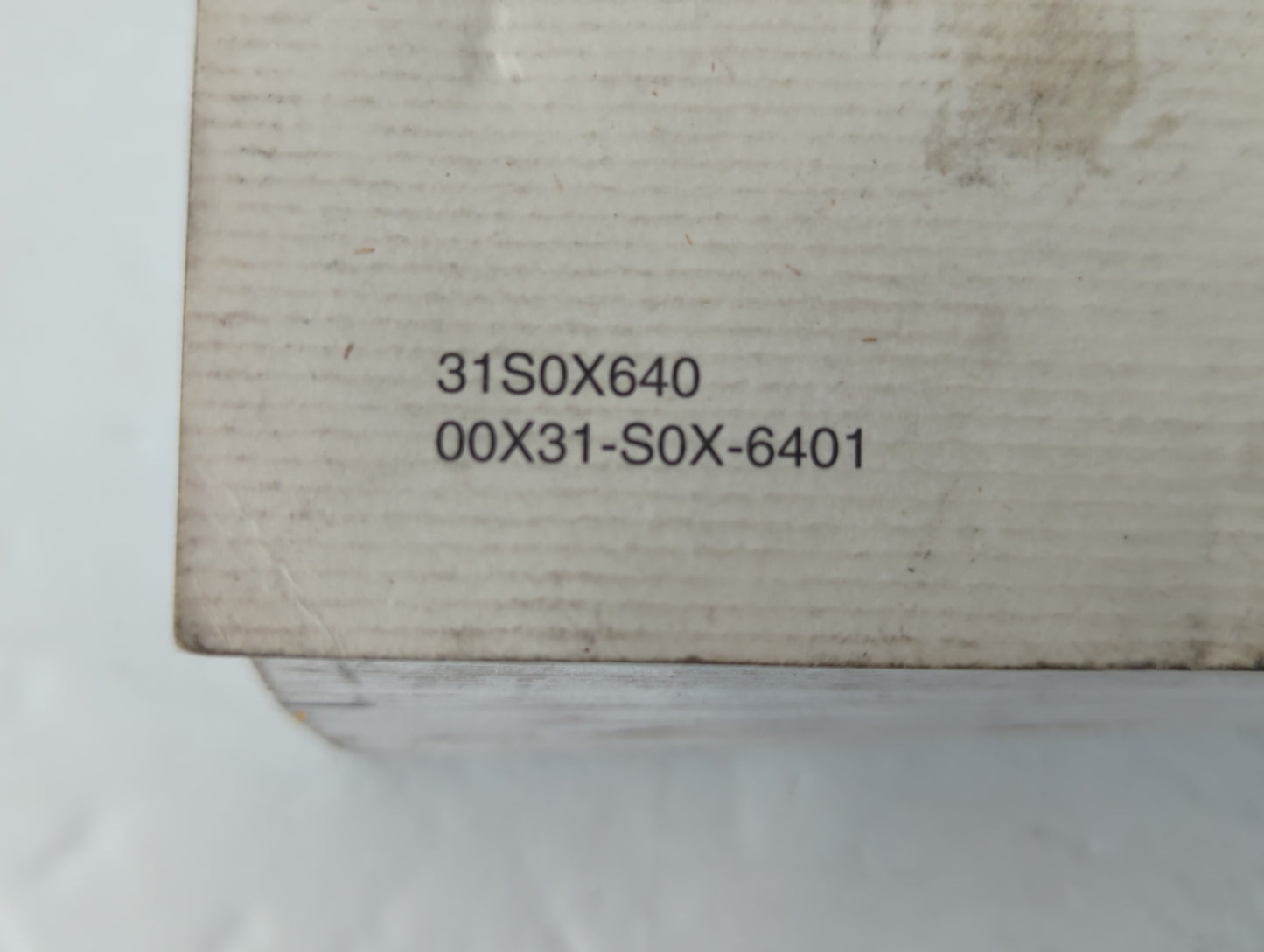 2003 Honda Odyssey Owners Manual Book Guide P/N:00X31-S0X-6401 OEM Used Auto Parts - Oemusedautoparts1.com