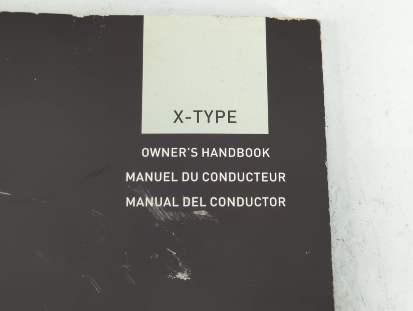 2003 Jaguar X-Type Owners Manual Book Guide P/N:JJM 18 02 20 OEM Used Auto Parts - Oemusedautoparts1.com
