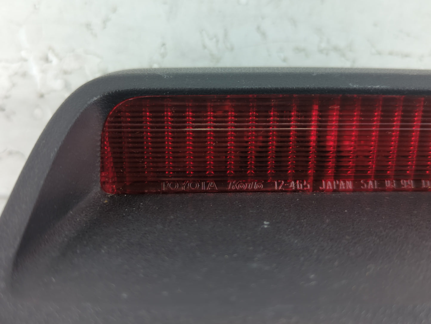 2012 Toyota Yaris Third Brake Light Tail Light Fits OEM Used Auto Parts - Oemusedautoparts1.com