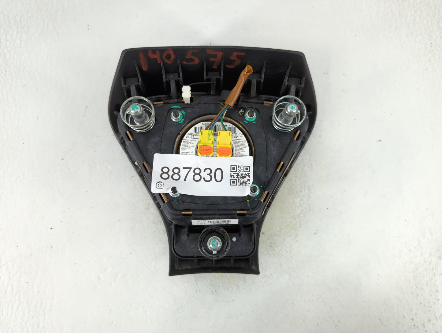 2011 Hyundai Sonata Air Bag Driver Left Steering Wheel Mounted P/N:585W0841294 W 084, 585 BK Fits OEM Used Auto Parts - Oemusedautoparts1.com