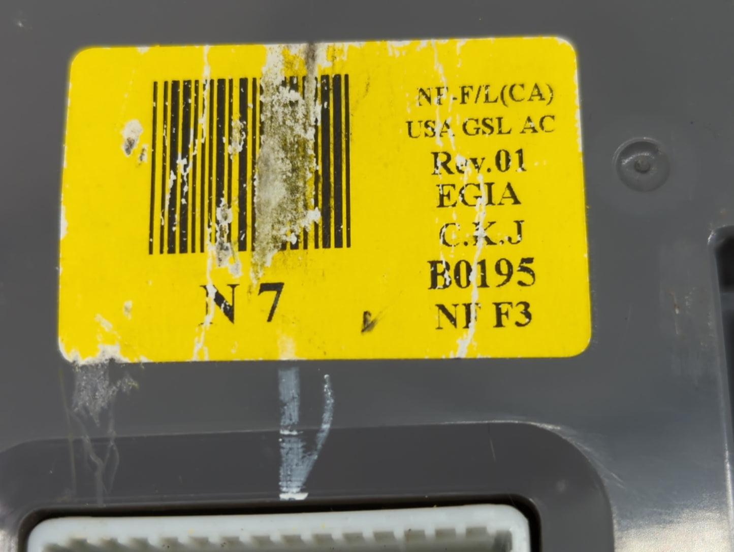 2010 Hyundai Sonata Climate Control Module Temperature AC/Heater Replacement P/N:B0195 Fits OEM Used Auto Parts - Oemusedautoparts1.com