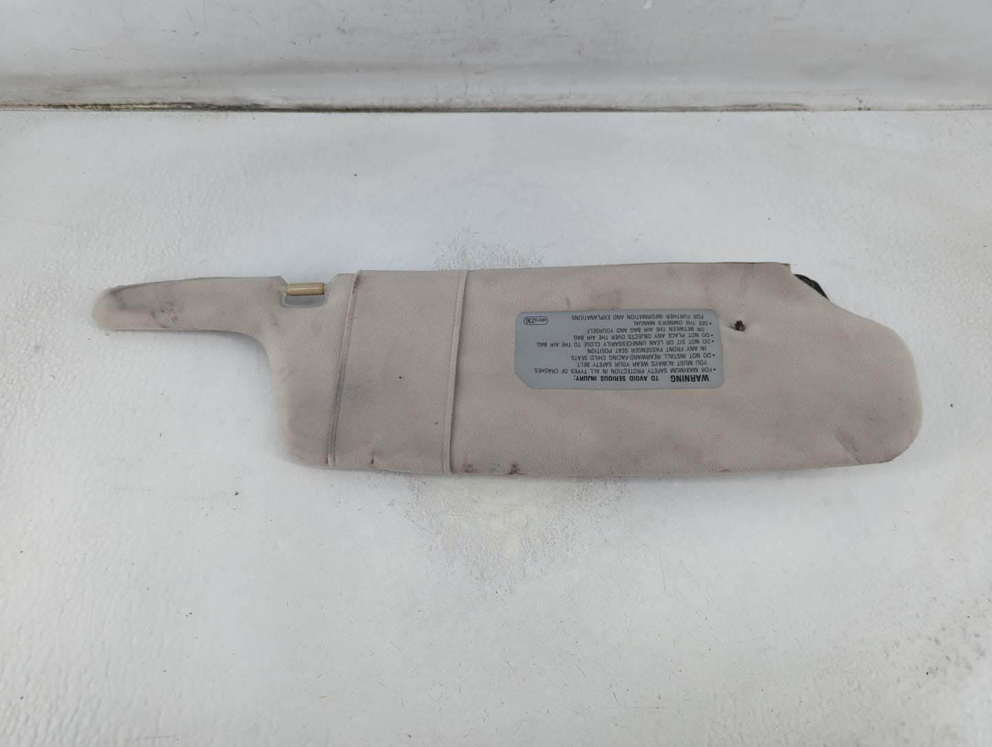 1995 Mitsubishi 3000gt Sun Visor Shade Replacement Driver Left Mirror Fits OEM Used Auto Parts - Oemusedautoparts1.com