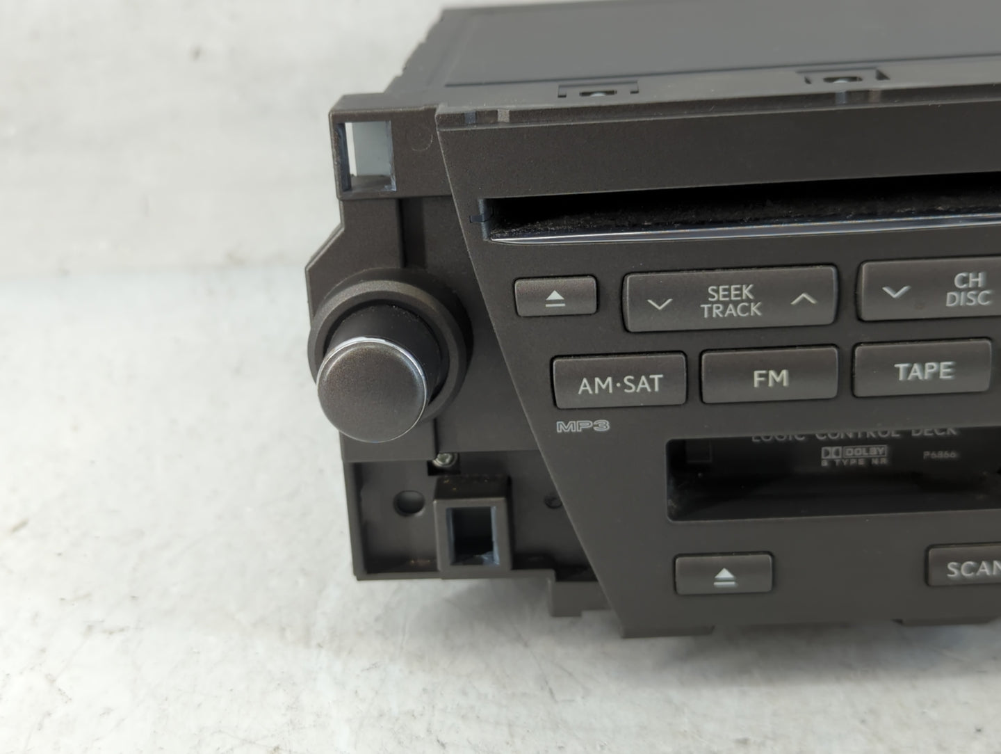 2007-2009 Lexus Es350 Radio AM FM Cd Player Receiver Replacement P/N:86120-33730 Fits Fits 2007 2008 2009 OEM Used Auto Parts - Oemusedautoparts1.com