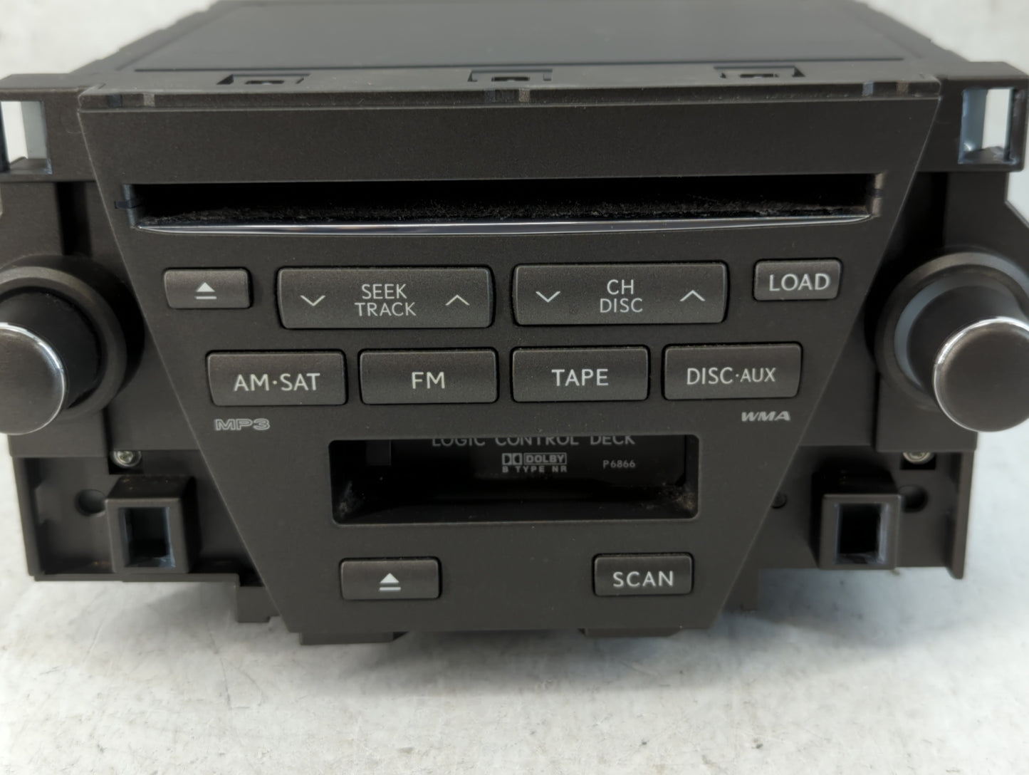 2007-2009 Lexus Es350 Radio AM FM Cd Player Receiver Replacement P/N:86120-33730 Fits Fits 2007 2008 2009 OEM Used Auto Parts - Oemusedautoparts1.com