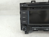 2015-2017 Hyundai Sonata Radio AM FM Cd Player Receiver Replacement P/N:96180-C20004X Fits Fits 2015 2016 2017 OEM Used Auto Parts - Oemusedautoparts1.com