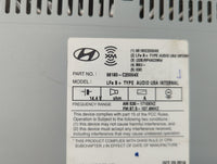 2015-2017 Hyundai Sonata Radio AM FM Cd Player Receiver Replacement P/N:96180-C20004X Fits Fits 2015 2016 2017 OEM Used Auto Parts - Oemusedautoparts1.com