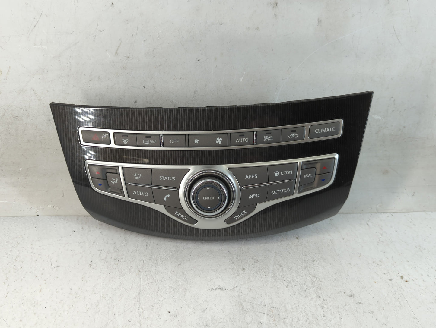 2017-2020 Infiniti Qx60 Radio AM FM Cd Player Receiver Replacement P/N:283959NJ0A Fits Fits 2017 2018 2019 2020 OEM Used Auto Parts - Oemusedautoparts1.com