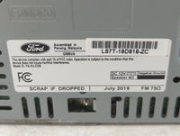 2020 Ford Fusion Radio AM FM Cd Player Receiver Replacement P/N:LS7T-18D818-ZC Fits OEM Used Auto Parts - Oemusedautoparts1.com