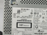 2016-2017 Volkswagen Jetta Radio AM FM Cd Player Receiver Replacement P/N:561 035 150 A Fits Fits 2013 2014 2015 2016 2017 OEM Used Auto Parts