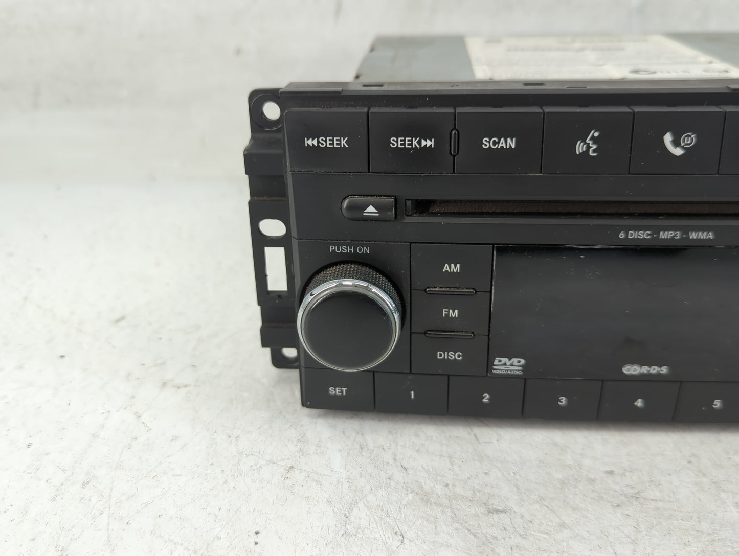 2008-2010 Chrysler 300 Radio AM FM Cd Player Receiver Replacement P/N:05064923AE Fits Fits 2008 2009 2010 OEM Used Auto Parts