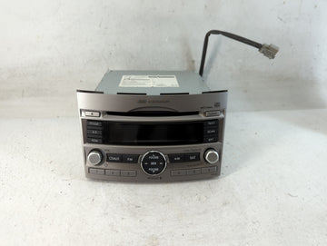 2010-2012 Subaru Legacy Radio AM FM Cd Player Receiver Replacement P/N:86201AJ60A Fits Fits 2010 2011 2012 OEM Used Auto Parts - Oemusedautoparts1.com