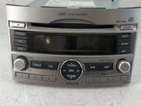 2010-2012 Subaru Legacy Radio AM FM Cd Player Receiver Replacement P/N:86201AJ60A Fits Fits 2010 2011 2012 OEM Used Auto Parts - Oemusedautoparts1.com