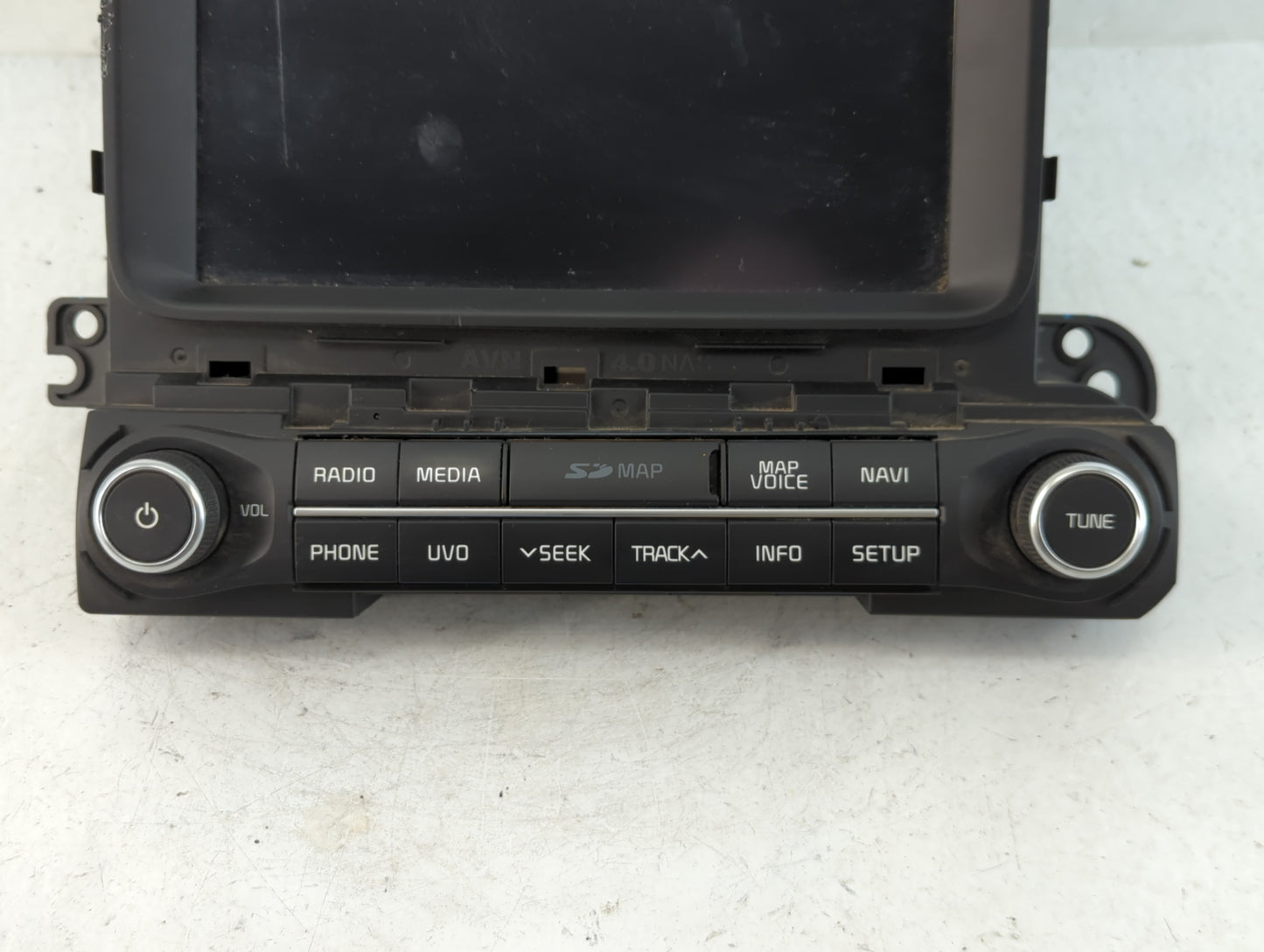 2014-2016 Kia Optima Radio AM FM Cd Player Receiver Replacement P/N:96560-4U850CA Fits Fits 2014 2015 2016 OEM Used Auto Parts - Oemusedautoparts1.com