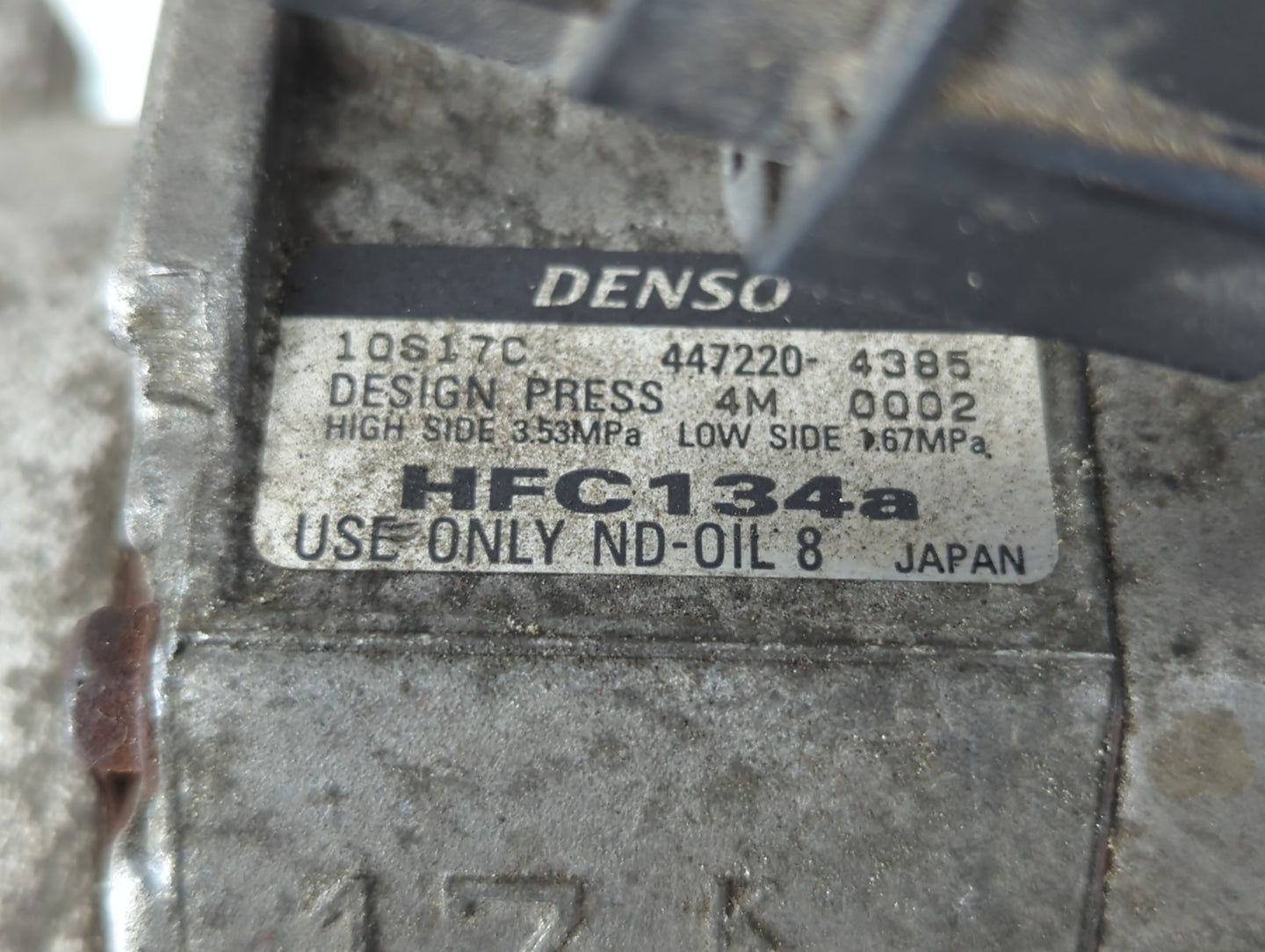 2003-2004 Cadillac Cts Air Conditioning A/c Ac Compressor Oem - Oemusedautoparts1.com