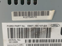 2014 Ford Explorer Radio AM FM Cd Player Receiver Replacement P/N:EBS5T-19C107-EA Fits OEM Used Auto Parts - Oemusedautoparts1.com