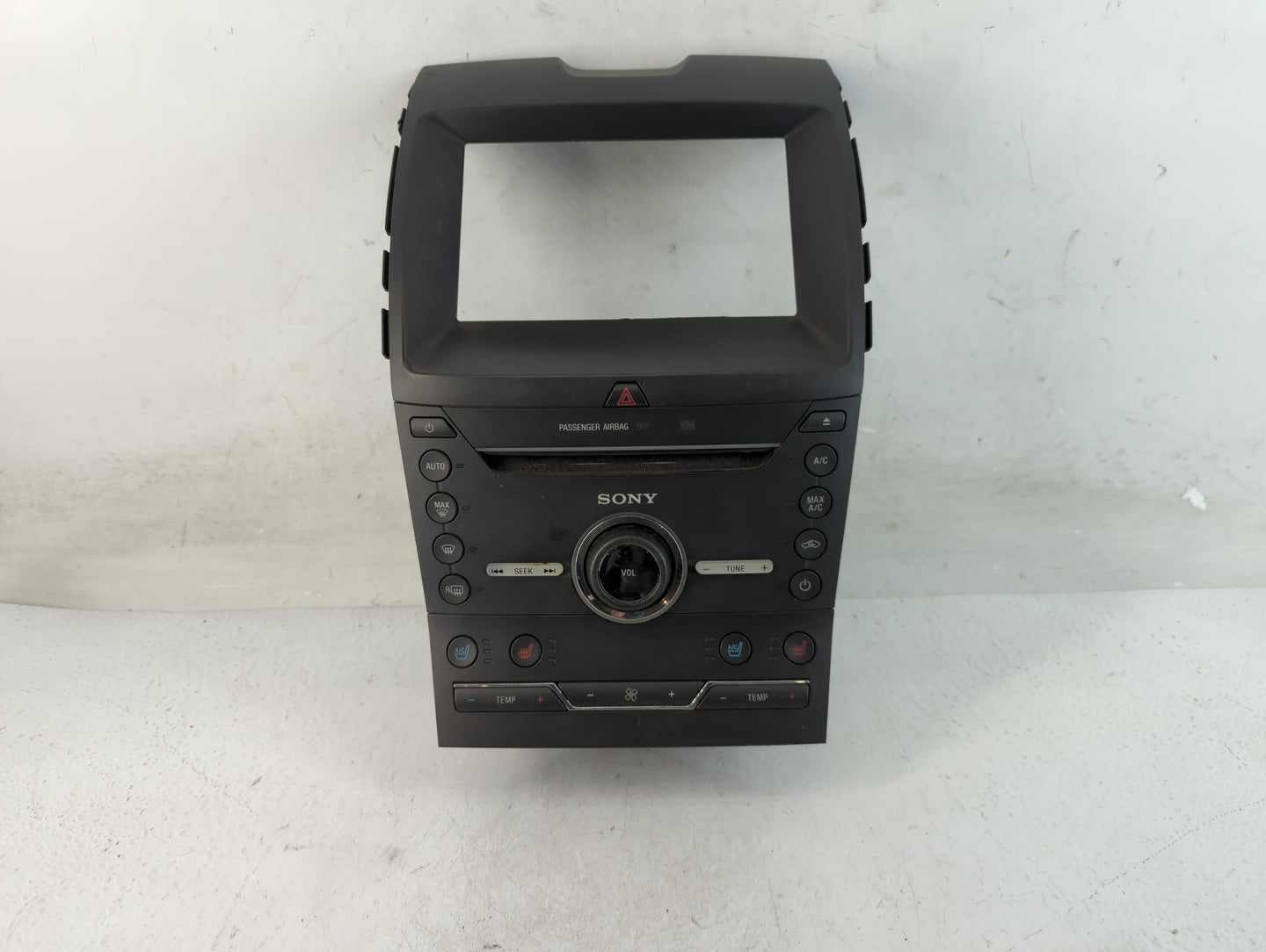 2015 Ford Edge Radio AM FM Cd Player Receiver Replacement P/N:FT4T-18E245-EL Fits OEM Used Auto Parts - Oemusedautoparts1.com