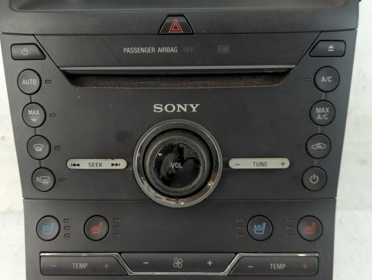 2015 Ford Edge Radio AM FM Cd Player Receiver Replacement P/N:FT4T-18E245-EL Fits OEM Used Auto Parts - Oemusedautoparts1.com