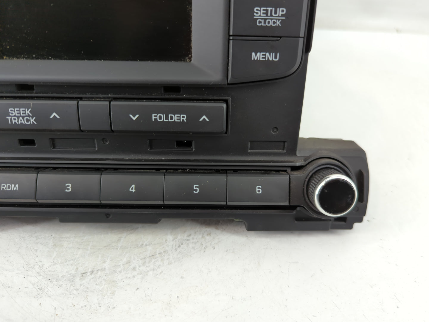 2017-2018 Hyundai Elantra Radio AM FM Cd Player Receiver Replacement P/N:96170-F2270UAT Fits Fits 2017 2018 OEM Used Auto Parts - Oemusedautoparts1.com
