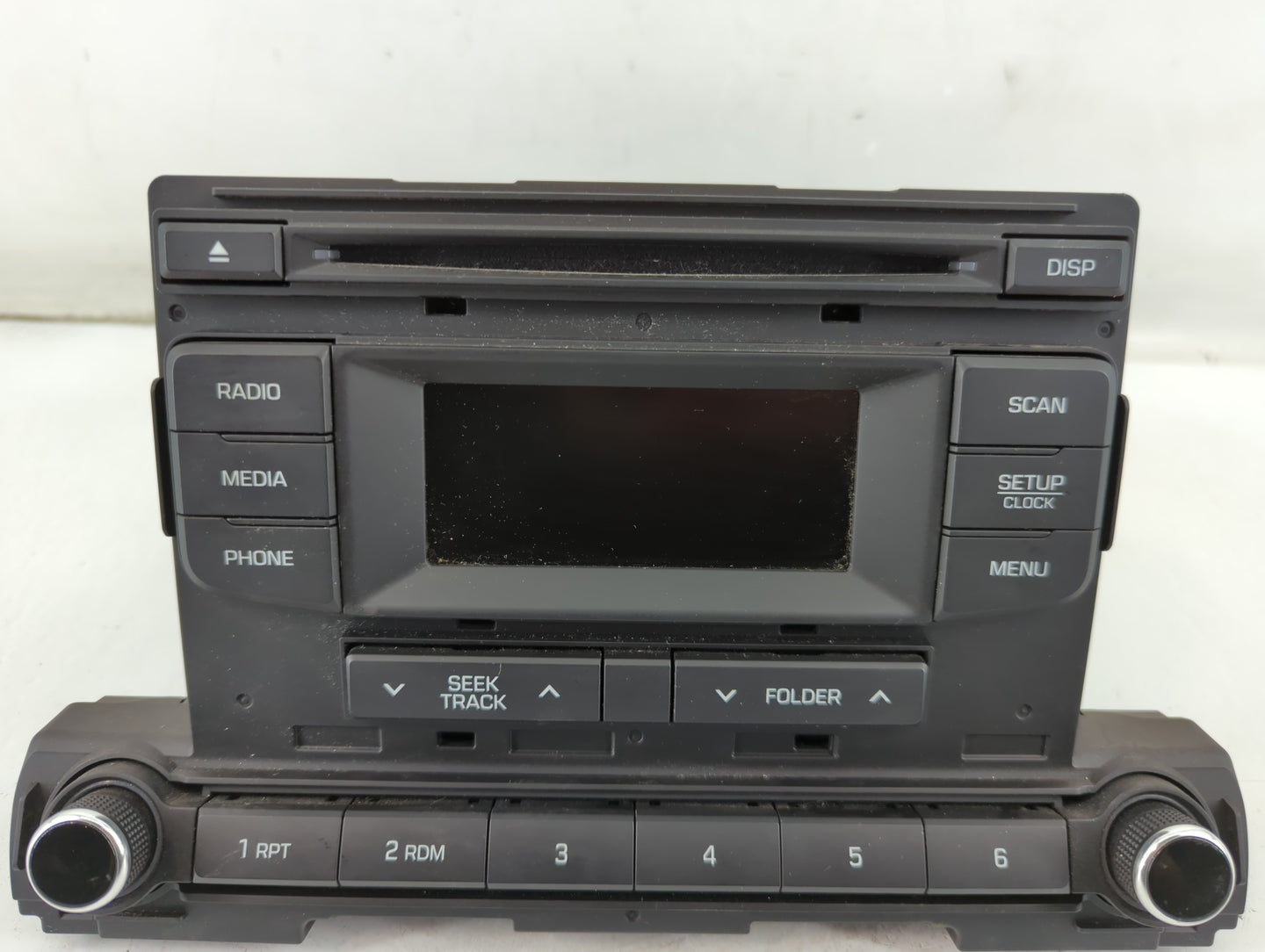 2017-2018 Hyundai Elantra Radio AM FM Cd Player Receiver Replacement P/N:96170-F2270UAT Fits Fits 2017 2018 OEM Used Auto Parts - Oemusedautoparts1.com