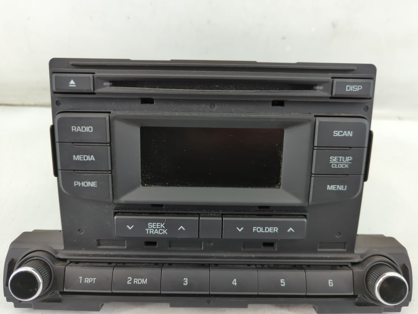2017-2018 Hyundai Elantra Radio AM FM Cd Player Receiver Replacement P/N:96170-F2270UAT Fits Fits 2017 2018 OEM Used Auto Parts - Oemusedautoparts1.com