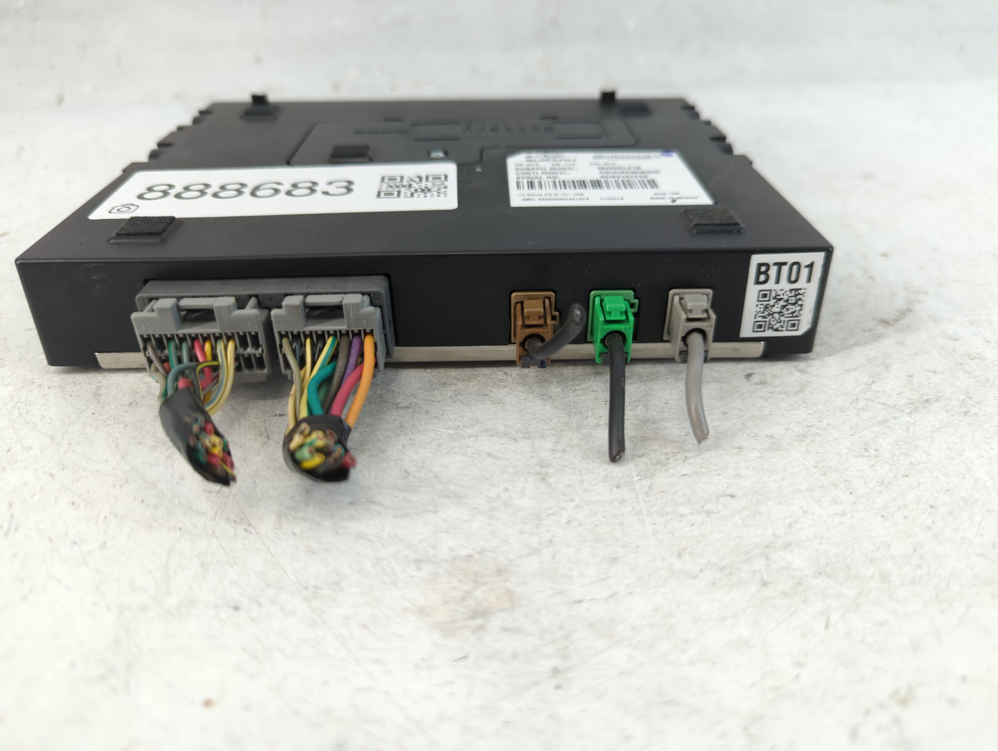 2015-2017 Subaru Legacy Radio AM FM Cd Player Receiver Replacement P/N:82333AL01B Fits Fits 2015 2016 2017 OEM Used Auto Parts - Oemusedautoparts1.com