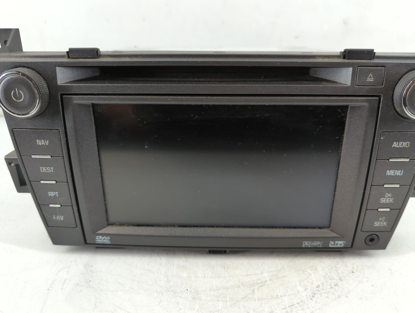 2007-2008 Cadillac Srx Radio AM FM Cd Player Receiver Replacement Fits Fits 2007 2008 OEM Used Auto Parts - Oemusedautoparts1.com