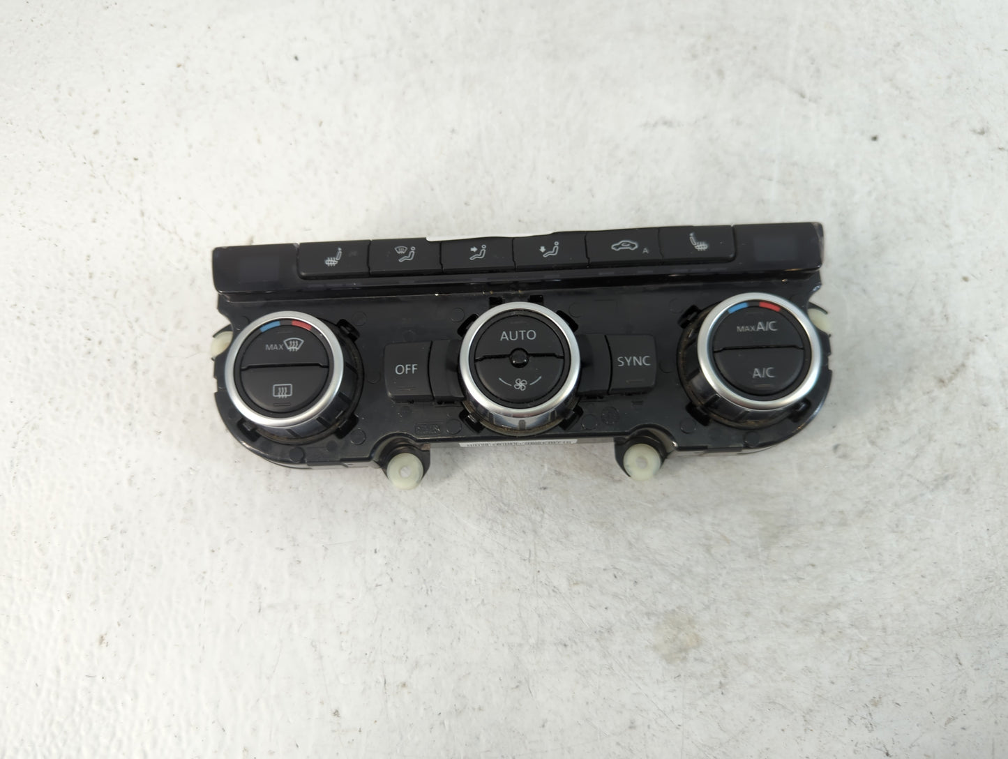 2013-2014 Volkswagen Cc Climate Control Module Temperature AC/Heater Replacement P/N:3AA907044BH Fits Fits 2013 2014 OEM Used Auto Parts - Oemusedautoparts1.com