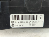 2007-2008 Mercedes-Benz R350 Climate Control Module Temperature AC/Heater Replacement P/N:A 164 820 96 89 Fits Fits 2007 2008 OEM Used Auto Parts - Oemusedautoparts1.com