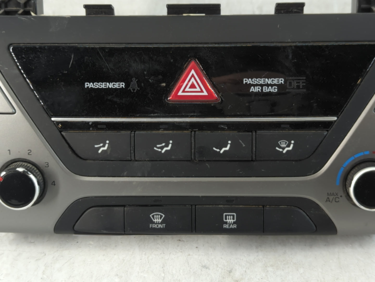2013-2017 Hyundai Elantra Climate Control Module Temperature AC/Heater Replacement P/N:97250-F20614X Fits OEM Used Auto Parts - Oemusedautoparts1.com