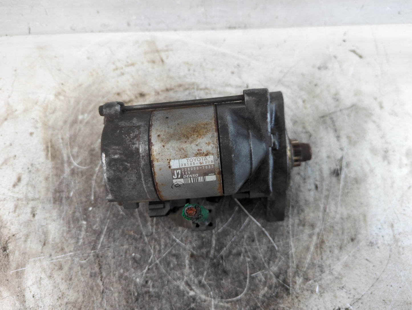 1998-2005 Lexus Gs300 Car Starter Motor Solenoid OEM P/N:228000-7033 Fits Fits 1998 1999 2000 2001 2002 2003 2004 2005 OEM Used Auto Parts