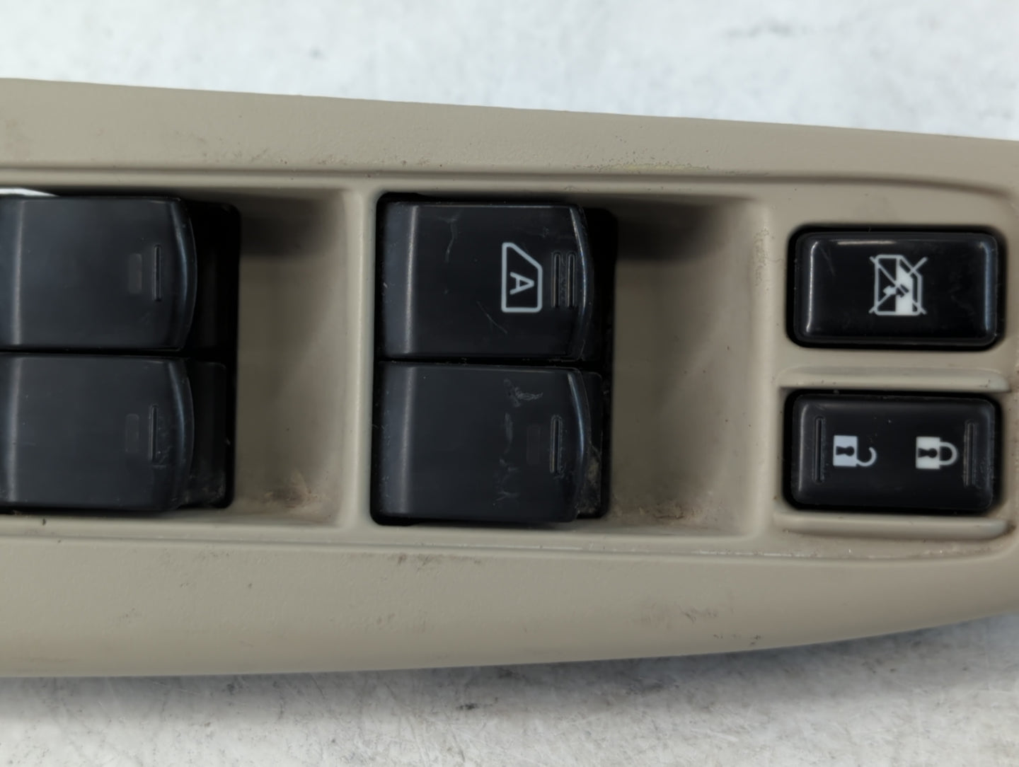 2010-2012 Subaru Legacy Master Power Window Switch Replacement Driver Side Left P/N:A05 157589 Fits Fits 2010 2011 2012 OEM Used Auto Parts - Oemusedautoparts1.com