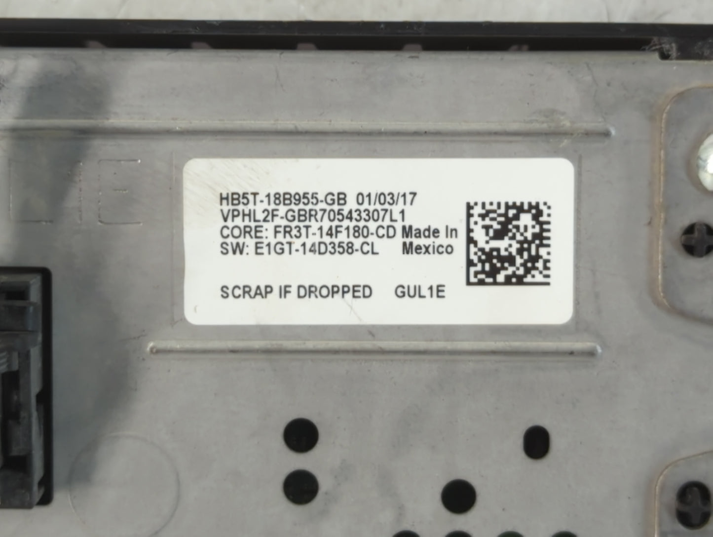 2017 Ford Explorer Information Display Screen - Oemusedautoparts1.com