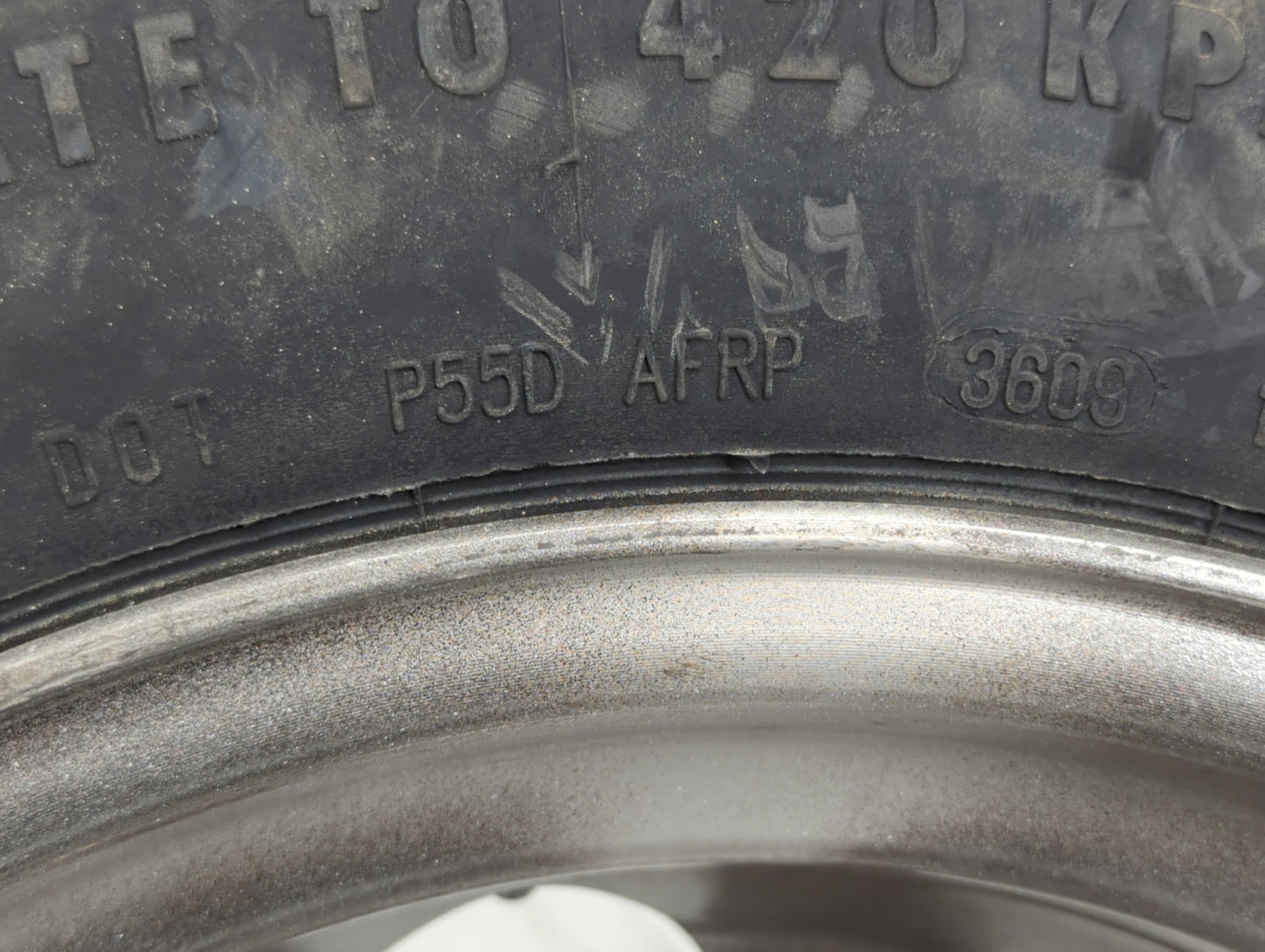 2016-2018 Volkswagen Passat Spare Donut Tire Wheel Rim Oem