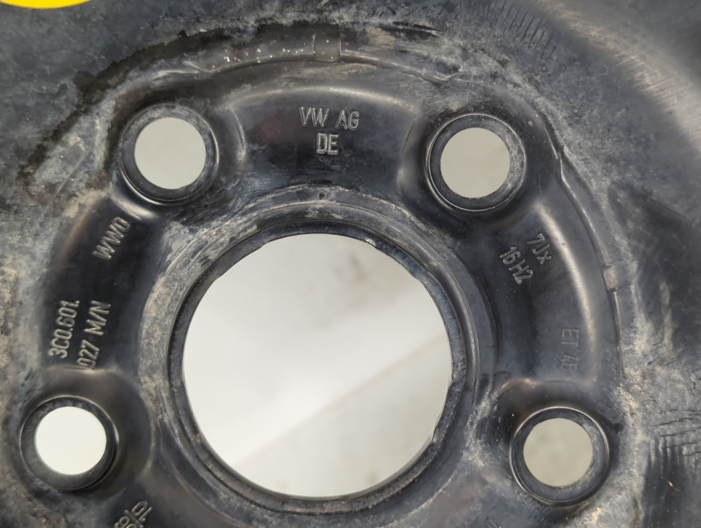 2009-2017 Volkswagen Cc Spare Donut Tire Wheel Rim Oem