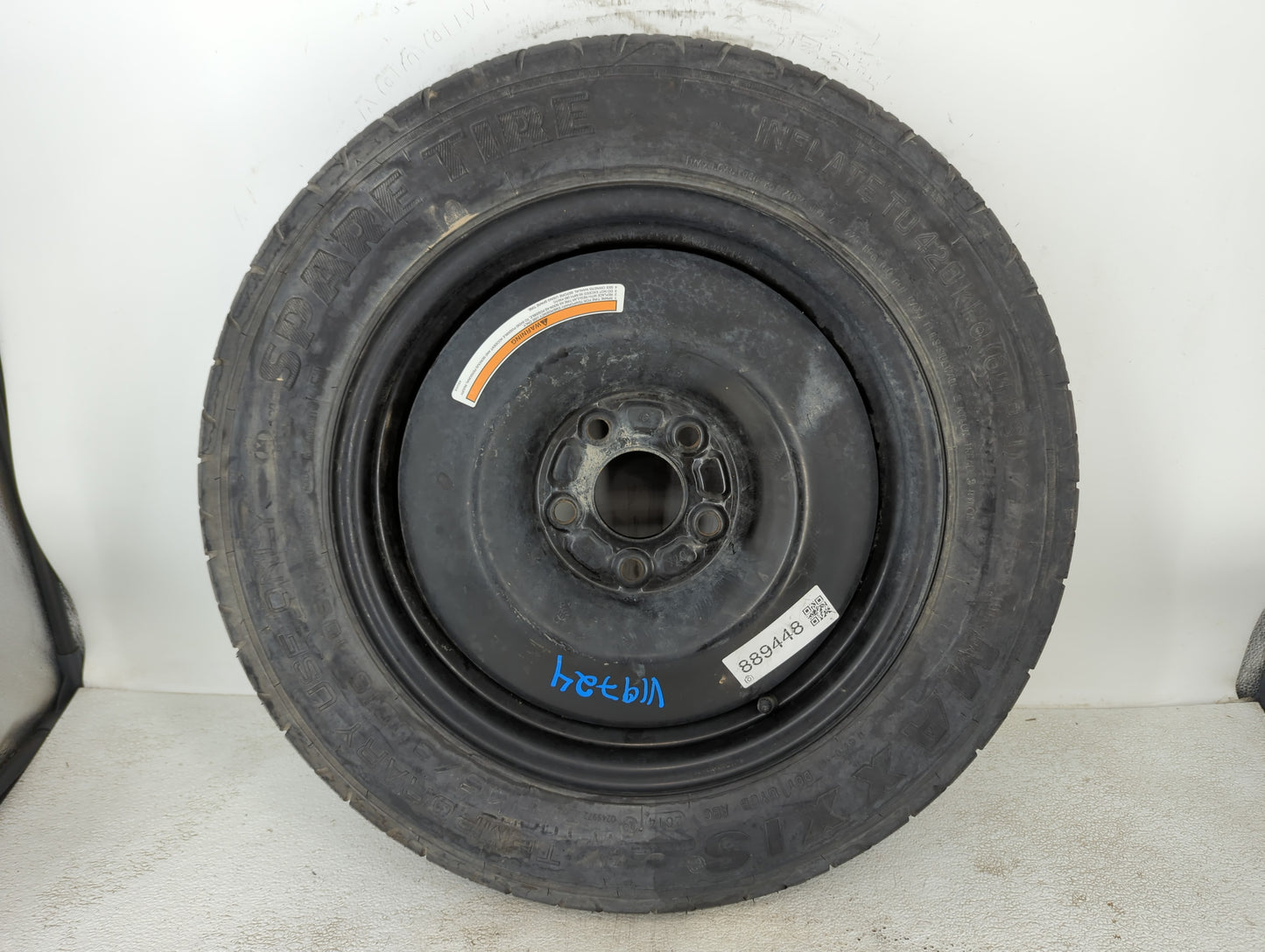 2014-2015 Nissan Rogue Spare Donut Tire Wheel Rim Oem